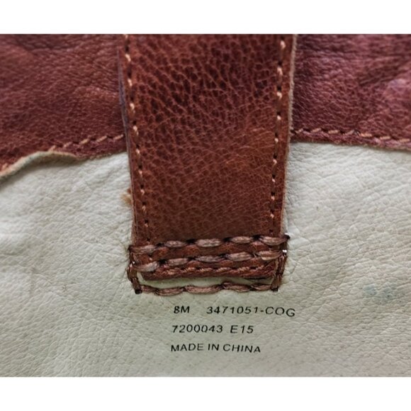 Frye Anna Women’s Mid Pull On Boots Brown Leather Size 8M - Picture 13 of 14